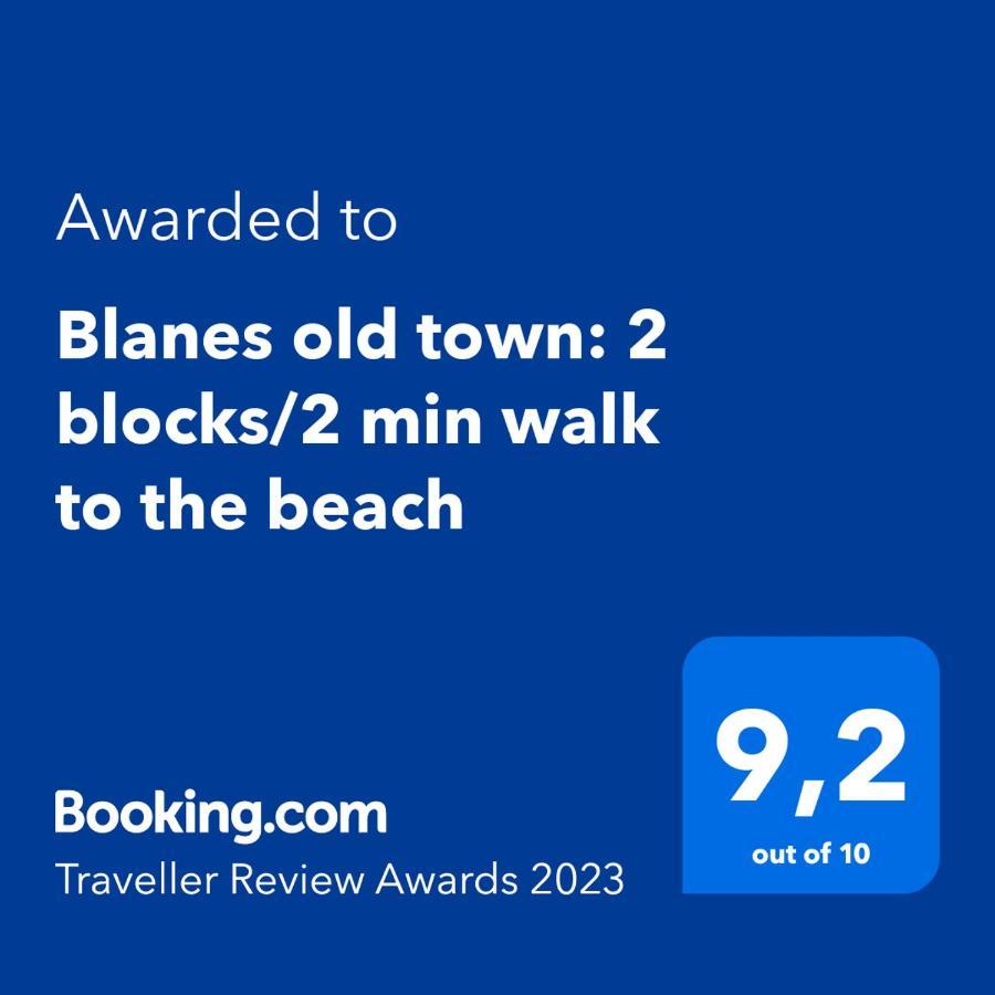 Blanes Old Town: 2 Blocks/2 Min Walk To The Beach エクステリア 写真